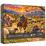 Cowboy Country Jigsaw Puzzle 1000 Pieces