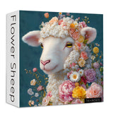 Flower Sheep Jigsaw Puzzle 1000 Pieces