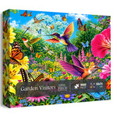 Garden Visitors Jigsaw Puzzle 1000 Pieces