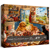 When The Owner’s Away Jigsaw Puzzle 1000 Pieces