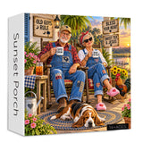 Sunset Porch Jigsaw Puzzle 1000 Pieces