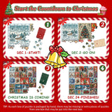 Christmas stamps Advent Calendar Jigsaw Puzzle  1000 Pieces