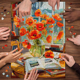 Orange Elegance Jigsaw Puzzle 1000 Pieces