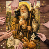 Saint of Cats Jigsaw Puzzle 1000 Pieces