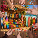 Beach Surf Shop Jigsaw Puzzle 1000 Pieces