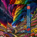 Rainbow Tornado Jigsaw Puzzle 1000 Pieces