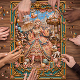 Retro Circus Carnival Jigsaw Puzzle 1000 Pieces