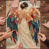 Quilted Angel Wings Jigsaw Puzzle 1000 Pieces