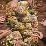 Forest Tea Party Jigsaw Puzzle 1000 Pieces