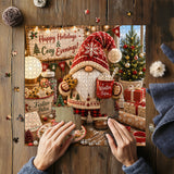 Christmas Gnome Bakery Jigsaw Puzzle 1000 Pieces