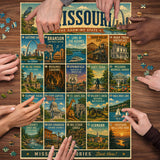 Missouri Impressions Jigsaw Puzzle 1000 Pieces