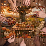 Autumn Farmstead Jigsaw Puzzle 1000 Pieces