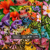Rainforest Frog Swarm Jigsaw Puzzle 1000 Pieces