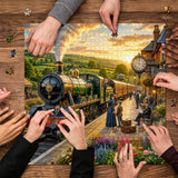 Country Station Jigsaw Puzzle 1000 Pieces