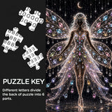 Gemstone Fairy Silhouette Jigsaw Puzzle 1000 Pieces