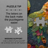 Leaf Cat Jigsaw Puzzle 1000 Pieces
