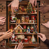 Christmas Curio Shelf Jigsaw Puzzle 1000 Pieces