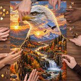 Autumn Eagle Jigsaw Puzzle 1000 Pieces