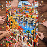 Autumn Stroll Jigsaw Puzzle 1000 Pieces