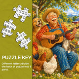 Farmyard Melody Jigsaw Puzzle 1000 Pieces