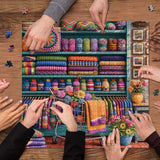 Yarn Dopamine Jigsaw Puzzle 1000 Pieces