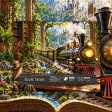 Book Train Jigsaw Puzzle 1000 Pieces