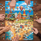 Sunny Beach Jigsaw Puzzles 1000 Pieces