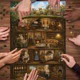 The Bunny Family Jigsaw Puzzle 1000 Pieces