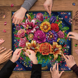 Jewel Blossom Jigsaw Puzzle 1000 Pieces