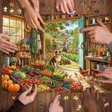 Harvest Garden Shed Jigsaw Puzzle 1000 Pieces