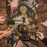 Gilded Time Station Jigsaw Puzzle 1000 Pieces