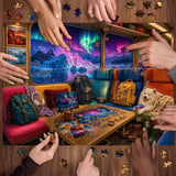 Aurora Train Journey Jigsaw Puzzle 1000 Pieces