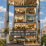 Life in Layers Jigsaw Puzzle 1000 Pieces