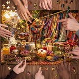 Boho Spice Market Jigsaw Puzzle 1000 Pieces