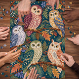 Midnight Owls Jigsaw Puzzle 1000 Pieces