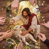 Jesus Frees the Lamb Jigsaw Puzzle 1000 Pieces
