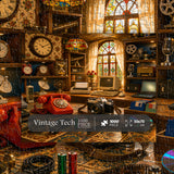 Vintage Tech Jigsaw Puzzle 1000 Pieces