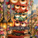Floral Owls Jigsaw Puzzle 1000 Pieces