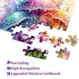 Umbrella Blooms Jigsaw Puzzle 1000 Pieces
