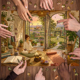Boho Zen Retreat Jigsaw Puzzle 1000 Pieces