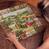 Quilted Countryside Jigsaw Puzzle 1000 Pieces