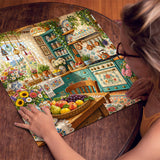 Floral Kitchen Jigsaw Puzzle 1000 Pieces