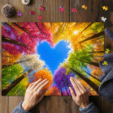 Rainbow Forest Jigsaw Puzzle 1000 Pieces