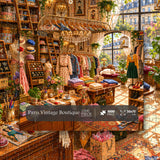 Paris Vintage Boutique Jigsaw Puzzle 1000 Pieces