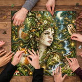 Forest Enchantress Jigsaw Puzzle 1000 Pieces