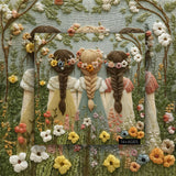 Needle Flower Child Jigsaw Puzzle 1000 Pieces