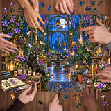 Moonlight Greenhouse Jigsaw Puzzle 1000 Pieces