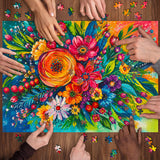 Fiery Hues Jigsaw Puzzle 1000 Pieces