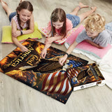 Eagle Of Freedom Jigsaw Puzzle 1000 Pieces