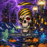 Skull Captain Jigsaw Puzzle 1000 Pieces